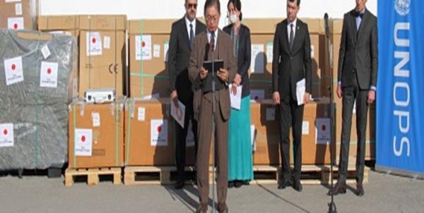 ارسال اولین محموله تجهیزات پزشکی ژاپن به ترکمنستان